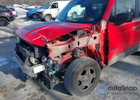 2018 Jeep Renegade Sport 4X4 from USA, damaged, VIN ZACCJBAB9JPJ57458